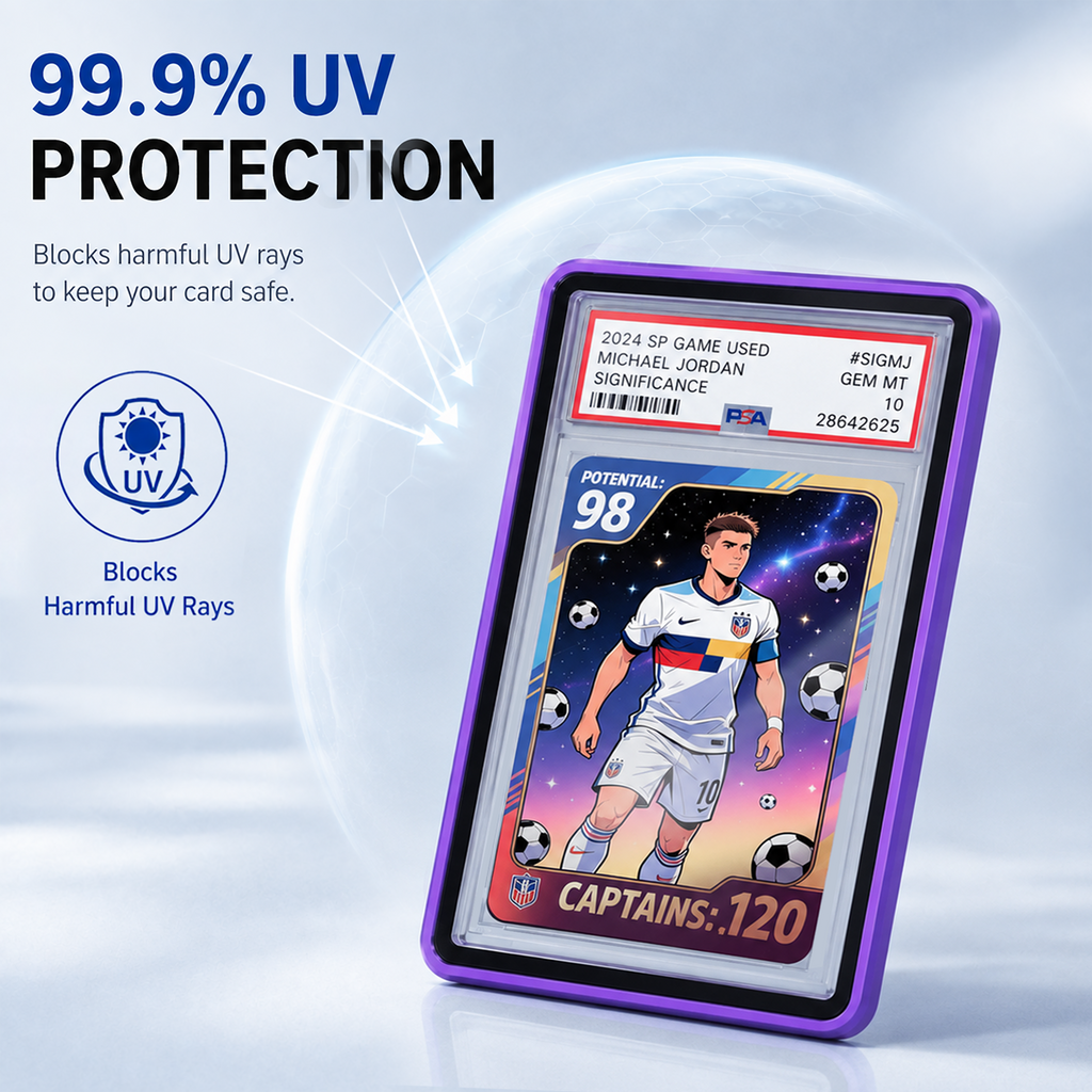 Magnetic Metal Protector Case for PSA & CGC Slabs