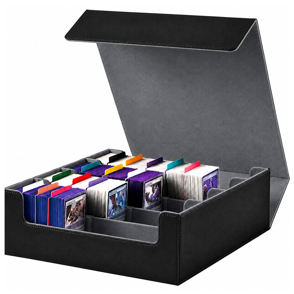 1,800+ Card Trading Card Storage Box (Gray)