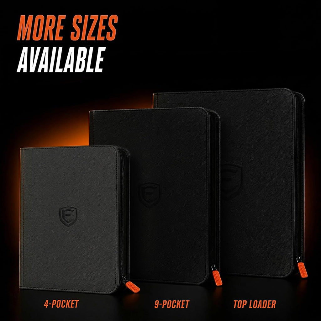 4-Pocket Trading Card Binder | 176 Side-Loading Card Slots