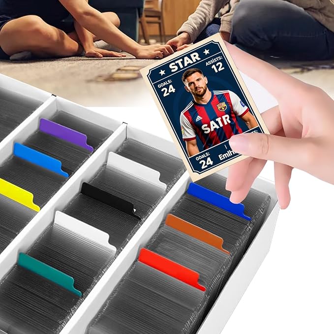 3200-Count Trading Card Storage Box with Lid