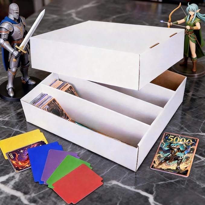 3200-Count Trading Card Storage Box with Lid