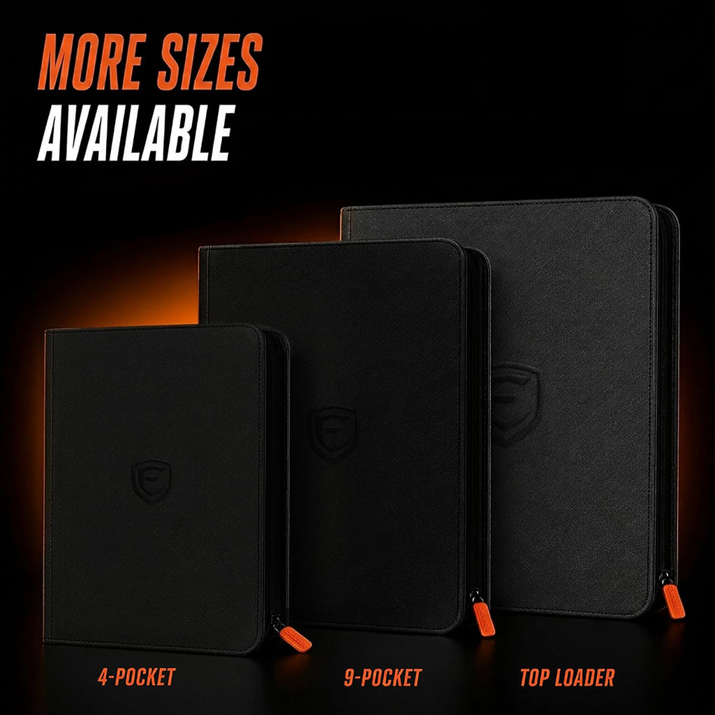 9-Pocket Trading Card Binder | 396 Side-Loading Card Slots