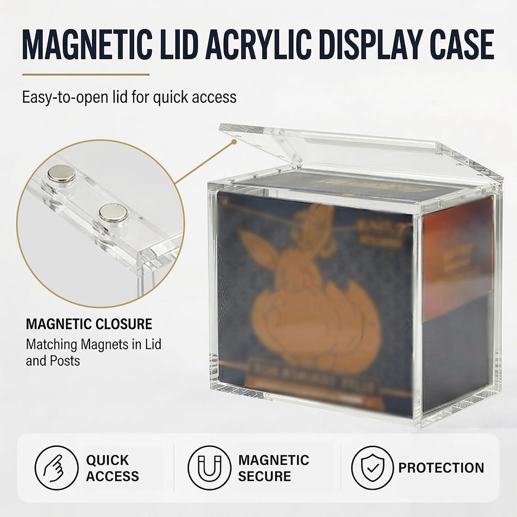 Acrylic Display Case for Elite Trainer Box (ETB)